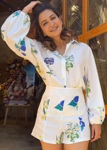 Floral Shirt and Shorts Co ord Set