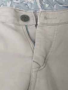 Casual Beige Pants