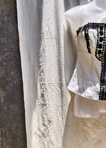 16115 VINTAGE OFF-WHITE CORSET