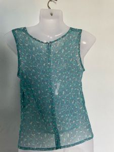 Aqua Print Tank Top
