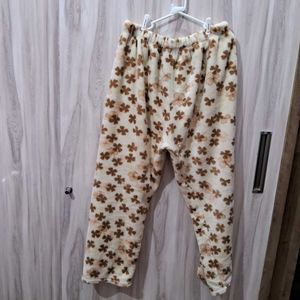 Khaki Coloured Woolen Trousers