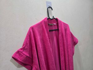 Rose Pink Terry Robe