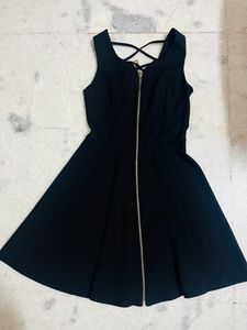 Little Black Dress With Back Design