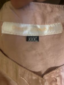 Pink Satin Tunic