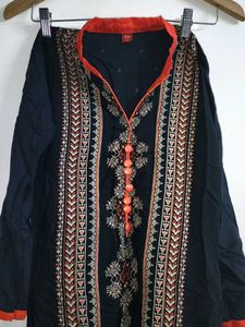 Elegant Embroidered Kurta