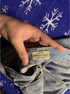 Light Wash Denim Jeans