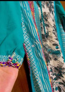Pintresty A Line Short Kurti For Women