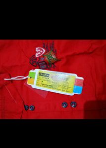Red Casual Shirt