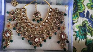 Bridal  Heavy Jewellery In Kundan with Accessories