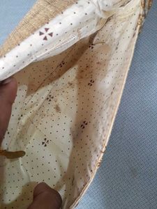 Gold Embroidered Purse