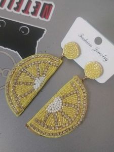 Lemon Earrings