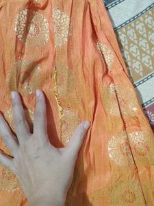 Orange Lehenga Choli Set