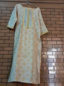 Pure Muslin NECK Design  Kurta N  TROUSER