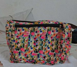 Vintage  Fabric  Beautiful Handbag
