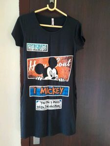 Long T-shirt Stretchable