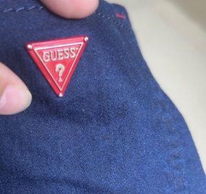 GUESS Authentic Denim Mini Skirt