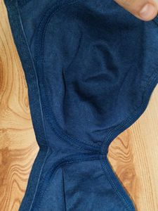 Elegant Navy Blue Bra