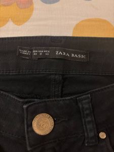 ZARA Women&#39;s Black Skinny Jeans