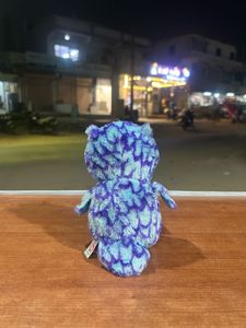 Ty Beanie Boo “Oscar” the Blue and Purple OwL