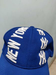 Stylish New York Embroidered Cap for Men – Blue Ed