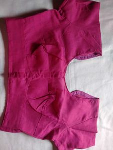 Pink Fitted Blouse