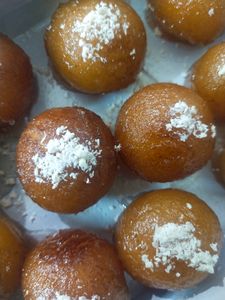 Pure Desi Ghee Used, Home Made Gulab Jamun