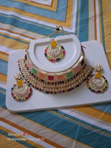 Multi Color Jewellery Set