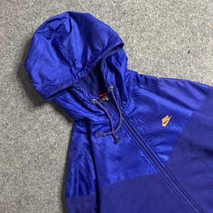 Nike Blue Zip Hoodie