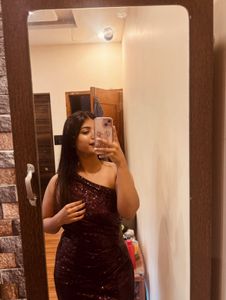 Stunning Sequin One-Shoulder Dress