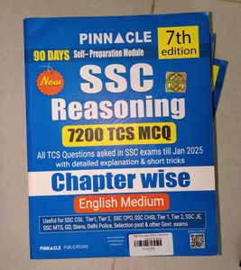 Pinnacle Maths English Reasoning Book 2025