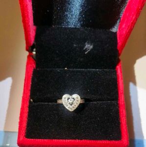 Heart Ring pure silver 💕💕