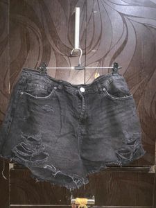 RIBBED HOT SHORTS