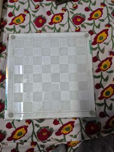 Beautiful Glass Chess Set