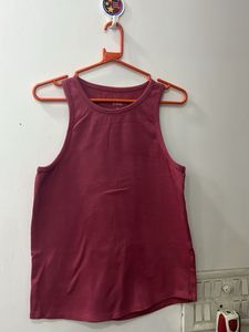 Burgundy Tank Top