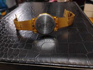 Sonata Gold Watch