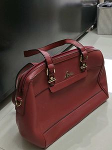 Lavie Red Satchel