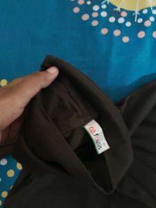 dark olive Turtleneck Top