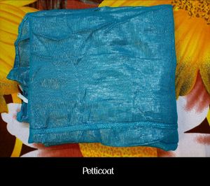 Beautiful Net Shining Saree With Grand Work