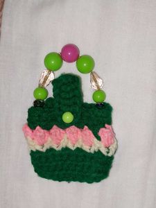 Crochet Beaded Mini Airpod Cover 🌸