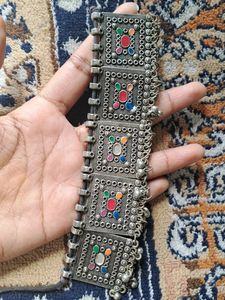 Silver Oxidised Chokar