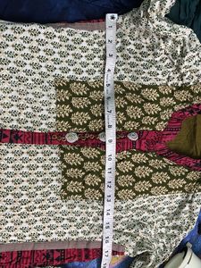 Cotton Ethnic Long Flare Kurti