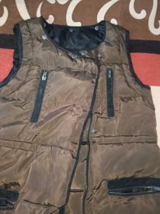 Brown Padded Vest