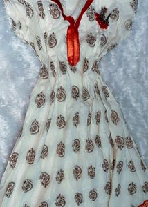 Paisley Print Anarkali kurti ❤️🌸