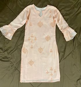 Trendy Peach Kurta