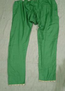 Green Embroidered Kurta Set