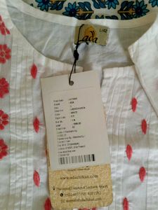White Embroidered Kurta