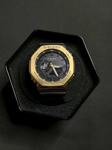 Casio G-Shock Watch Gm2100 Gold