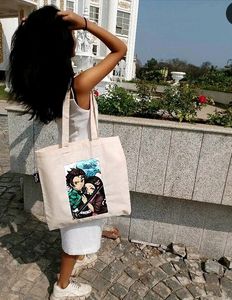 Demon Slayer Canvas Tote Bag