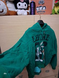 Looney Tunes Green Hoodie