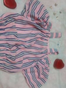 Striped Pink Top
